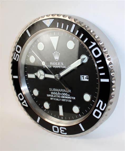 rolex dealer display wall clock.